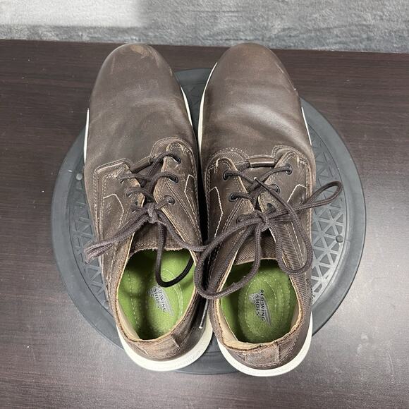 Red Wing Men's Size 9 D Cross Lite Brown Lace Up Chukka Boots Aluminum Toe - Picture 4 of 9